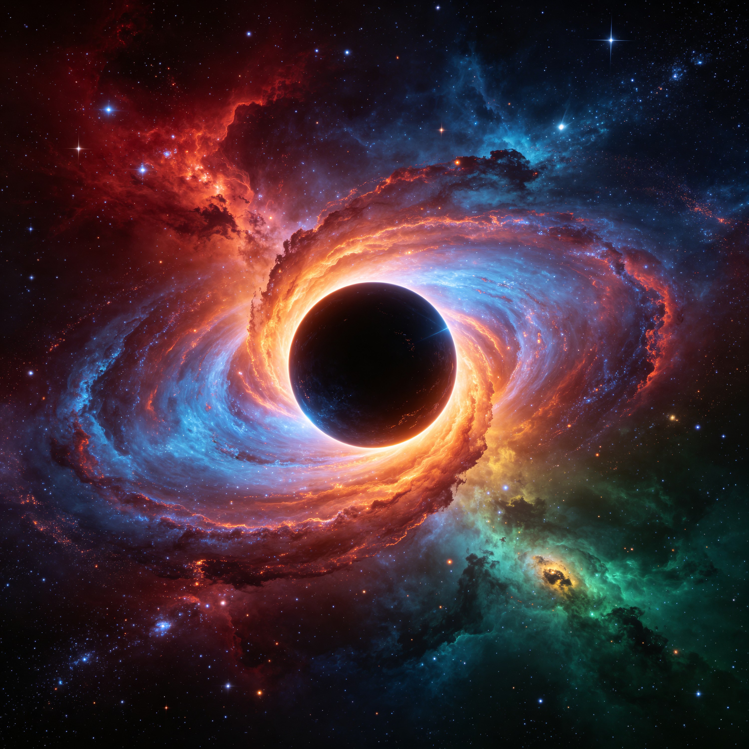 a supermassive black