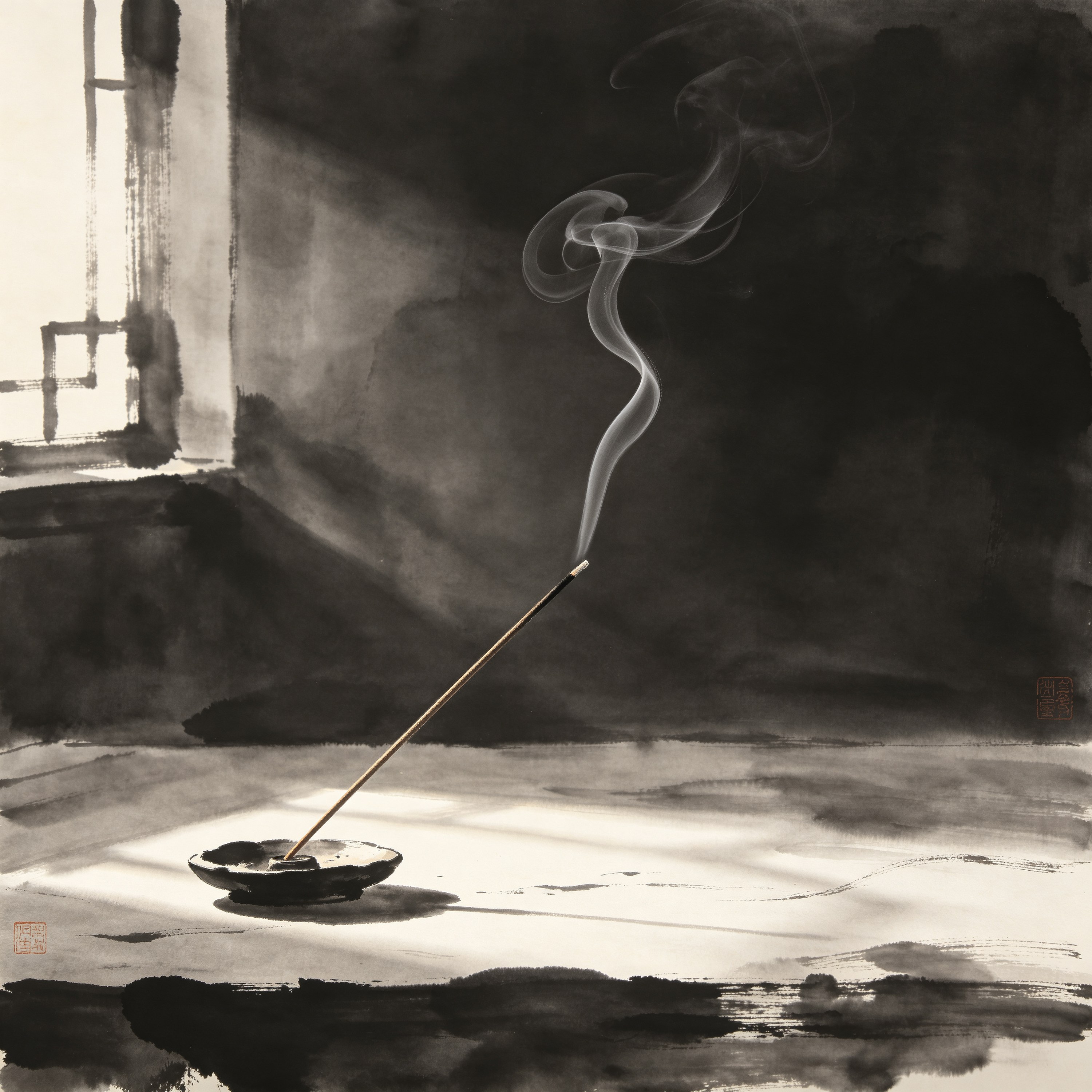 a single incense sti