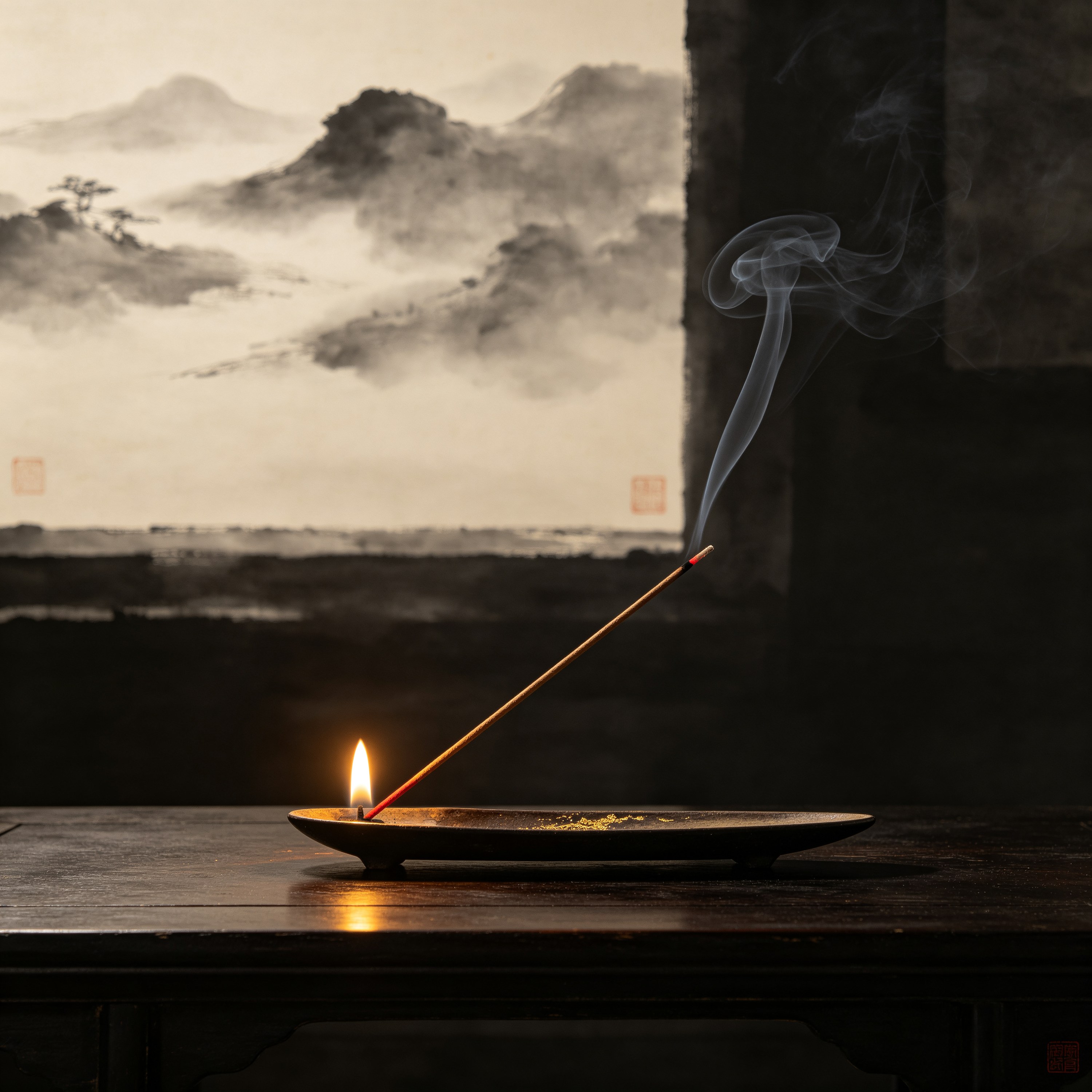 a single incense sti