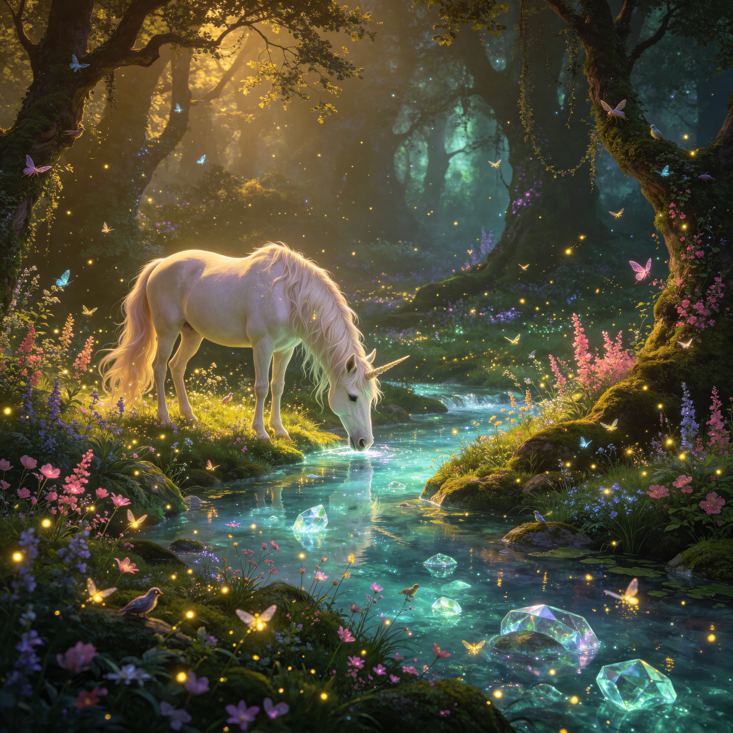 enchanted-meadow-fireflies-unicorn-crystal-stream-874